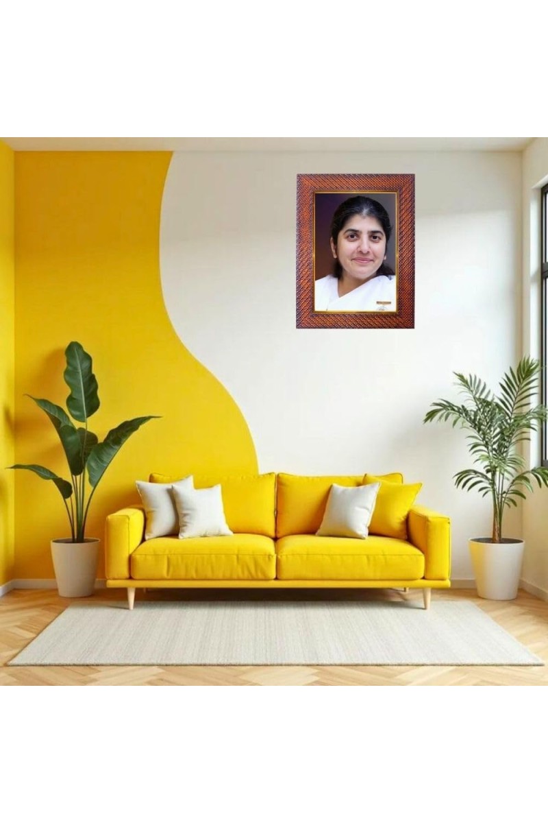 Maa Gauri Photo Frame 19X23 Inch Religious Wall & Table Decor Frame | Maa Gauri Spiritual Photo Frame For Home, Temple & Office | Decorative Hindu God & Goddess Frame (Pack Of 1) (F18335)