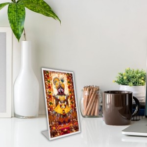 Car Desk/Table Top Jai Jagannath Acrylic L-Style Photo Stand - 2.5x3.5 Inches, Compact And Stylish Spiritual Display (F6655) Car Desk/Table Top Jai Jagannath Acrylic L-Style Photo Stand - 2.5x3.5 Inches, Compact And Stylish Spiritual Display (F6655)