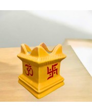 Tulsi Tree Planter Pot Indoor Outdoor Sacred Basil Plant Holder Decorative Eco-Friendly Durable Lightweight (Yellow) Tulsi Tree Planter Pot Indoor Outdoor Sacred Basil Plant Holder Decorative Eco-Friendly Durable Lightweight (Yellow)