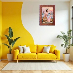 Nisargadatta Maharaj Photo Frame Religious Wall & Table Decor Frame | Nisargadatta Maharaj Spiritual Photo Frame For Home, Temple & Office | Decorative Hindu God & Goddess Frame (Pack O