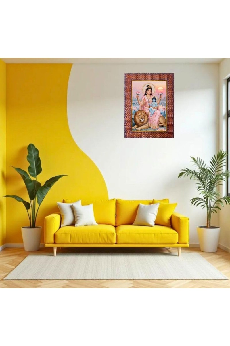 Nisargadatta Maharaj Photo Frame Religious Wall & Table Decor Frame | Nisargadatta Maharaj Spiritual Photo Frame For Home, Temple & Office | Decorative Hindu God & Goddess Frame (Pack O