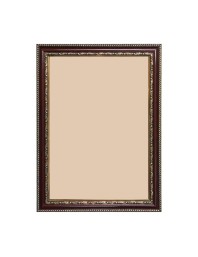 Elegant Brown & Golden Decorative Photo Frame for Wall & Table | Empty Picture Frame for Painting, Certificate, Poster, or Photo Display | Classic Vintage Look – Durable Synthetic Wood Finish