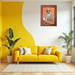 Swami Chinmayananda Photo Frame 10x14 Inch Religious Wall & Table Decor Frame | Swami Chinmayananda Spiritual Photo Frame For Home, Temple & Office | Decorative Hindu God & Goddess Frame (Pack Of Swami Chinmayananda Photo Frame 10x14 Inch Religious Wall & Table Decor Frame | Swami Chinmayananda Spiritual Photo Frame For Home, Temple & Office | Decorative Hindu God & Goddess Frame (Pack Of