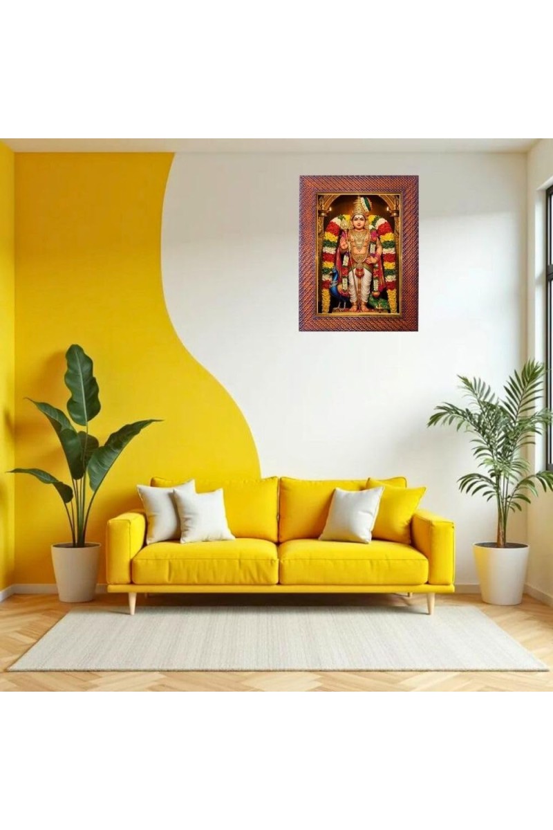 Mata Parvati Lord Shiva Photo Frame 13X17 Inch Religious Wall & Table Decor Frame (F18146X13X17)