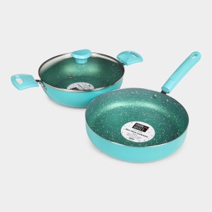 3 Ply Kadhai and Fry Pan Combo - (M1390) 3 Ply Kadhai and Fry Pan Combo - (M1390)