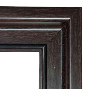 HiTechMart Dark Brown Polystyrene Frame 11x15inch Decorative Photo Frame, Wall Mount Display for Personal Photo, Gift, Family Photo