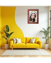 Sadhguru (Jaggi Vasudev) Photo Frame 13X17 Inch Religious Wall & Table Decor Frame | Sadhguru (Jaggi Vasudev) Spiritual Photo Frame For Home, Temple & Office | Decorative Hindu God & Goddess Frame