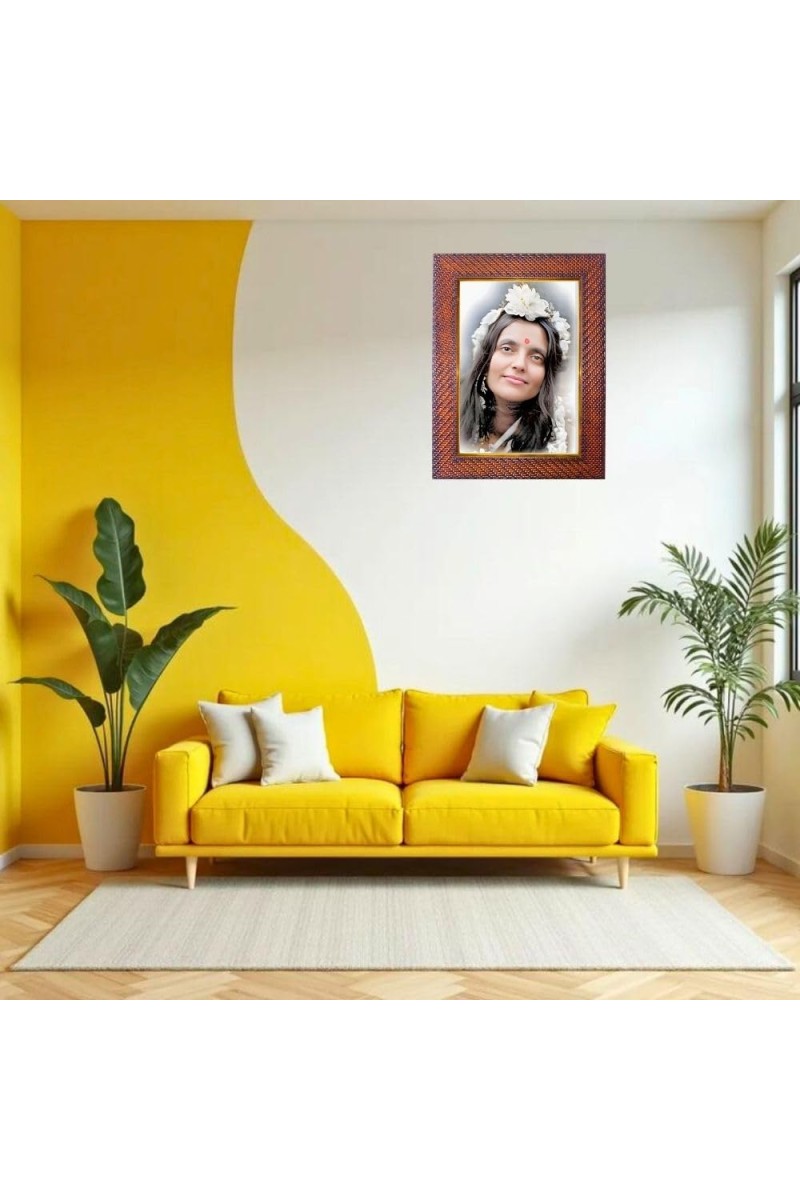 Sadhguru (Jaggi Vasudev) Photo Frame 13X17 Inch Religious Wall & Table Decor Frame | Sadhguru (Jaggi Vasudev) Spiritual Photo Frame For Home, Temple & Office | Decorative Hindu God & Goddess Frame