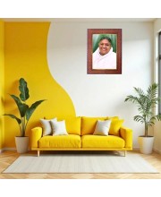 Sri Sri Ravi Shankar Photo Frame 13X17 Inch Religious Wall & Table Decor Frame | Sri Sri Ravi Shankar Spiritual Photo Frame For Home, Temple & Office (F18307X13X17)