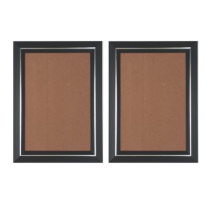 Set of 2 Black Photo Frames for Wall & Table Décor – Sleek Modern Empty Picture Frames for Home & Office, Display Portrait or Landscape Orientation (2, 22x18) Set of 2 Black Photo Frames for Wall & Table Décor – Sleek Modern Empty Picture Frames for Home & Office, Display Portrait or Landscape Orientation (2, 22x18)