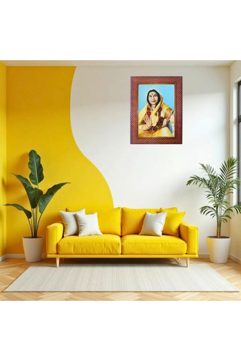 Acharya Prashant Photo Frame 17X21 Inch Religious Wall & Table Decor Frame | Acharya Prashant Spiritual Photo Frame For Home, Temple & Office (F18308X17X21)