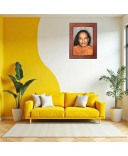 Vethathiri Maharishi Photo Frame 13X17 Inch Religious Wall & Table Decor Frame | Vethathiri Maharishi Spiritual Photo Frame For Home, Temple & Office | Decorative Hindu God & Goddess Frame (Pack O