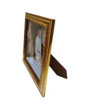 Hi Tech Sales Rabindra Nath Tagore With Gandhi ji(Bapu) Laminated Photo Frame for wall/table, Study & living room, gifts (10 x 12 inch)