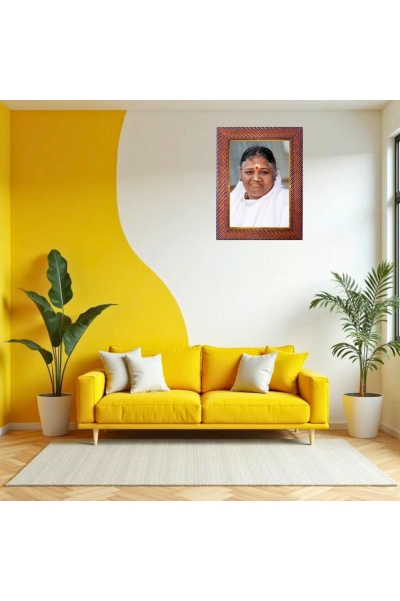 Ramanujacharya Photo Frame 17X21 Inch Religious Wall & Table Decor Frame | Ramanujacharya Spiritual Photo Frame For Home, Temple & Office | Decorative Hindu God & Goddess Frame (Pack Of 1) (F18401