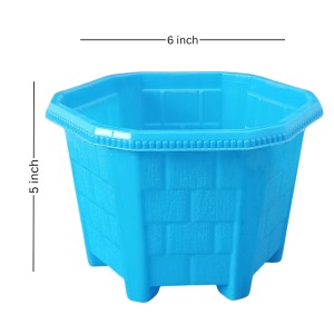 Small Flower Pots (5 H x 6 W) - Decorative Planters for Indoor & Outdoor Use - Perfect for Succulents, Herbs, and Small Plants (Pack of 1) (Sky) Small Flower Pots (5 H x 6 W) - Decorative Planters for Indoor & Outdoor Use - Perfect for Succulents, Herbs, and Small Plants (Pack of 1) (Sky)