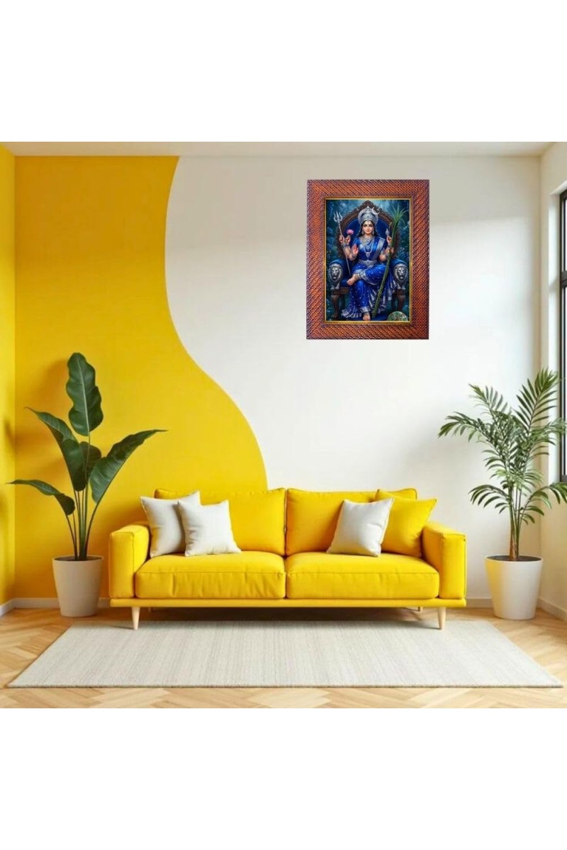 Mahavatar Babaji Photo Frame 13X17 Inch Religious Wall & Table Decor Frame | Mahavatar Babaji Spiritual Photo Frame For Home, Temple & Office | Decorative Hindu God & Goddess Frame (Pack Of 1) (F1