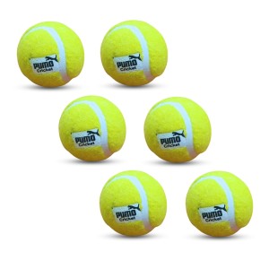 Hitech Sales - Pumo Cricket Tennis Ball | Lightweight Tennis Ball for Cricket Practice & Play | Durable and High Bounce Ball for Indoor & Outdoor Use (Pack of 6) Hitech Sales - Pumo Cricket Tennis Ball | Lightweight Tennis Ball for Cricket Practice & Play | Durable and High Bounce Ball for Indoor & Outdoor Use (Pack of 6)