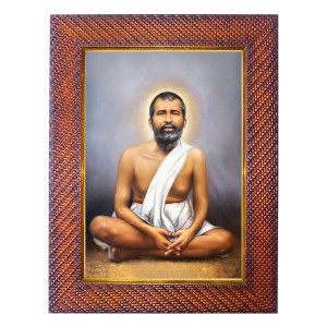 Saint Tukaram Photo Frame 17X21 Inch Religious Wall & Table Decor Frame | Saint Tukaram Spiritual Photo Frame For Home, Temple & Office | Decorative Hindu God & Goddess Frame (Pack Of 1) (F18408)