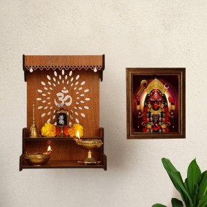 Hitech Sales Goddess Maa Kali Photo Frame for Pooja Room, Temple Decor, Home Decoration and Gift (Wall and Tabletop, Rectangular, Printed Photo, 12 x 14 inches Frame, Brown) Hitech Sales Goddess Maa Kali Photo Frame for Pooja Room, Temple Decor, Home Decoration and Gift (Wall and Tabletop, Rectangular, Printed Photo, 12 x 14 inches Frame, Brown)