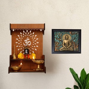 Hitech Sales Gautam Buddha Photo Frame for Pooja Room, Temple Decor, Home Decoration and Gift (Wall and Tabletop, Rectangular, Printed Photo, 12 x 14 inches Frame, Brown) Hitech Sales Gautam Buddha Photo Frame for Pooja Room, Temple Decor, Home Decoration and Gift (Wall and Tabletop, Rectangular, Printed Photo, 12 x 14 inches Frame, Brown)