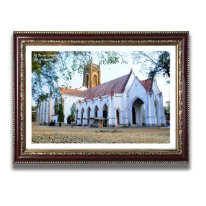 All Saints Cathedral Church Photo Frame, 14x18 Inches Beautiful Elegant Framed Wall Art of Iconic Cathedral All Saints Cathedral Church Photo Frame, 14x18 Inches Beautiful Elegant Framed Wall Art of Iconic Cathedral
