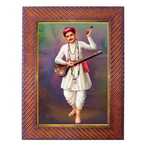Sant Kabir Das Photo Frame Religious Wall & Table Decor Frame | Sant Kabir Das Spiritual Photo Frame For Home, Temple & Office | Decorative Hindu God & Goddess Frame (Pack Of 1) (F18415 Sant Kabir Das Photo Frame Religious Wall & Table Decor Frame | Sant Kabir Das Spiritual Photo Frame For Home, Temple & Office | Decorative Hindu God & Goddess Frame (Pack Of 1) (F18415
