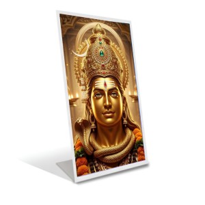 Car Desk/Table Top Lord Shiva Acrylic L-Style Photo Stand - 5x7 Inches, Compact And Stylish Spiritual Display (F6737) Car Desk/Table Top Lord Shiva Acrylic L-Style Photo Stand - 5x7 Inches, Compact And Stylish Spiritual Display (F6737)