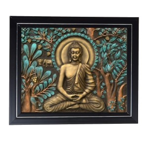 Hitech Sales Gautam Buddha Photo Frame for Pooja Room, Temple Decor, Home Decoration and Gift (Wall and Tabletop, Rectangular, Printed Photo, 12 x 14 inches Frame, Brown) Hitech Sales Gautam Buddha Photo Frame for Pooja Room, Temple Decor, Home Decoration and Gift (Wall and Tabletop, Rectangular, Printed Photo, 12 x 14 inches Frame, Brown)