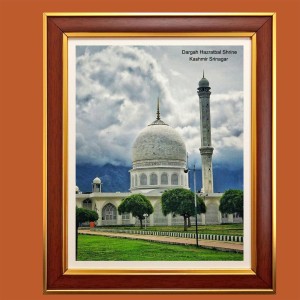 Dargah Hazratbal Shrine, Kashmir, Srinagar Photo Frame, 10x14 Inches Stylish Framed Islamic wall art for Home & Office Decoration and gift for Muslims Dargah Hazratbal Shrine, Kashmir, Srinagar Photo Frame, 10x14 Inches Stylish Framed Islamic wall art for Home & Office Decoration and gift for Muslims