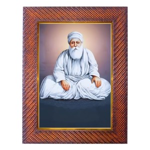 Guru Ram Dasji Photo Frame 15X19 Inch Religious Wall & Table Decor Frame | Guru Ram Dasji Spiritual Photo Frame For Home, Temple & Office | Decorative Hindu God & Goddess Frame (Pack Of 1) (F18345 Guru Ram Dasji Photo Frame 15X19 Inch Religious Wall & Table Decor Frame | Guru Ram Dasji Spiritual Photo Frame For Home, Temple & Office | Decorative Hindu God & Goddess Frame (Pack Of 1) (F18345