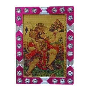 Hitech Sales Mini Decorative Shree Hanuman Ji Photo Frame with Designing Border Religious Gift for Home, Office Décor and Card dasboard Small Temple Idol Frame for Worship (6 x 8 cm – 1 Pcs) Hitech Sales Mini Decorative Shree Hanuman Ji Photo Frame with Designing Border Religious Gift for Home, Office Décor and Card dasboard Small Temple Idol Frame for Worship (6 x 8 cm – 1 Pcs)