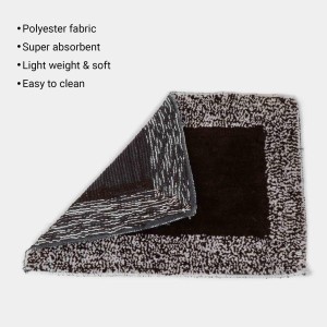Home Beautiful Anti-Skid Brown Polyester Cotton Door Mat Home Beautiful Anti-Skid Brown Polyester Cotton Door Mat