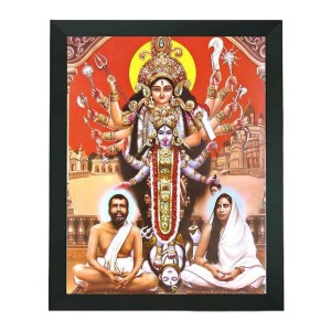 Hitech Sales Ramakrishba Dev and Sarada Maa With Maa kali, Mahakali Polystyrene Photo Frame for Pooja Room, Temple, Home Decor and Gift (Printed Photo, Black, 7.12 x 9.12 inches) Hitech Sales Ramakrishba Dev and Sarada Maa With Maa kali, Mahakali Polystyrene Photo Frame for Pooja Room, Temple, Home Decor and Gift (Printed Photo, Black, 7.12 x 9.12 inches)