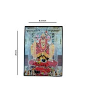 Kali Mata Laminated Photo Frame for Home Temple | Hindu Goddess Photo Laminated Frame for Puja Room | Religious Spiritual Gift | Kali Devi Picture for Worship 12x18 Inches