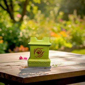 Tulsi Tree Planter Pot for Indoor & Outdoor Use, Sacred Basil Plant Holder, Decorative Eco-Friendly, Durable & Lightweight, Lemon Yellow Tulsi Tree Planter Pot for Indoor & Outdoor Use, Sacred Basil Plant Holder, Decorative Eco-Friendly, Durable & Lightweight, Lemon Yellow