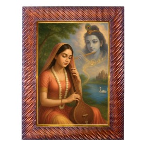 Saint Tulsidas Photo Frame 15X19 Inch Religious Wall & Table Decor Frame | Saint Tulsidas Spiritual Photo Frame For Home, Temple & Office | Decorative Hindu God & Goddess Frame (Pack Of 1) (F18412 Saint Tulsidas Photo Frame 15X19 Inch Religious Wall & Table Decor Frame | Saint Tulsidas Spiritual Photo Frame For Home, Temple & Office | Decorative Hindu God & Goddess Frame (Pack Of 1) (F18412