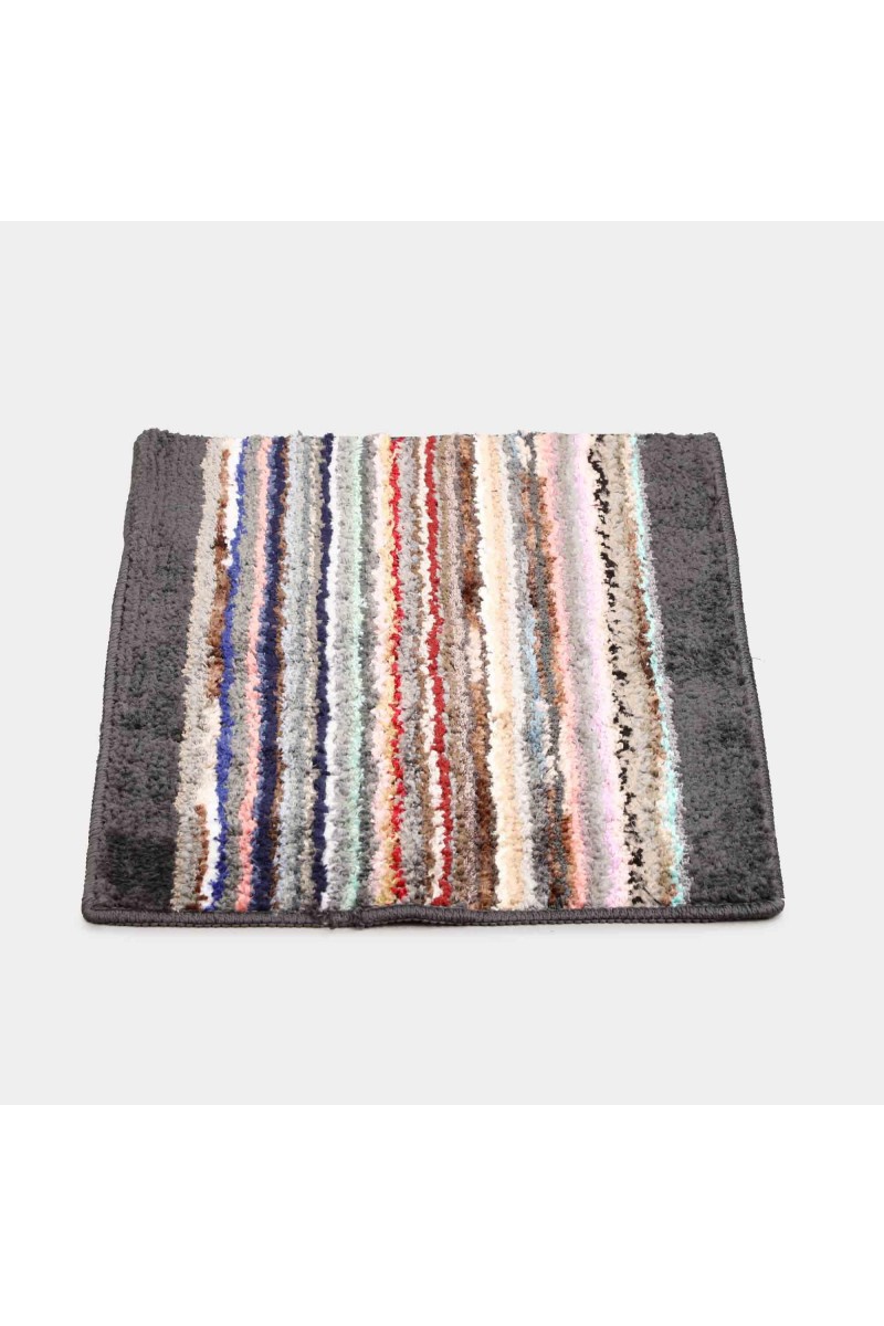Home Beautiful Grey Polyester Door Mat