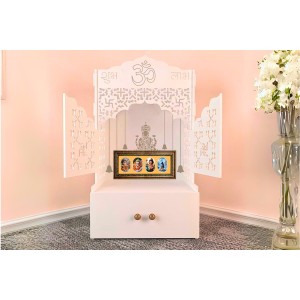 Baby God Raam, Ganesh, Karthik, Shiv Photo Frame - 8x14 Inch Brown Wooden Frame | Hindu Gods Wall Decor For Home & Office Baby God Raam, Ganesh, Karthik, Shiv Photo Frame - 8x14 Inch Brown Wooden Frame | Hindu Gods Wall Decor For Home & Office