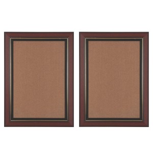 Set of 2 Brown & Black Photo Frames for Wall & Table Décor – Classic Wooden Look Empty Picture Frames for Home & Office, Display Portrait or Landscape Orientation (2, 19x16) Set of 2 Brown & Black Photo Frames for Wall & Table Décor – Classic Wooden Look Empty Picture Frames for Home & Office, Display Portrait or Landscape Orientation (2, 19x16)