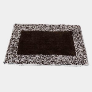 Home Beautiful Anti-Skid Brown Polyester Cotton Door Mat Home Beautiful Anti-Skid Brown Polyester Cotton Door Mat