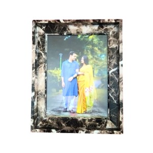 Black Marble Design Photo Frame for Home & Office | Tabletop & Wall Mount Display | Fits 6x8 Inch Pictures | Modern Decorative Picture Frame (Black & White Marble) Black Marble Design Photo Frame for Home & Office | Tabletop & Wall Mount Display | Fits 6x8 Inch Pictures | Modern Decorative Picture Frame (Black & White Marble)
