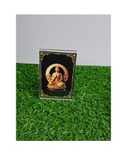 HiTechMart Golden Buddha Acrylic Photo Frame – Divine Meditation Wall Art for Home, Office & Pooja Room, Feng Shui Spiritual Décor