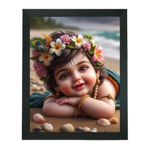 Hitech Sales Sweet Gopal Printed Photo and Polystyrene Photo Frame for Pooja Room, Temple Decor, Home Decoration and Gifting (Wall and Tabletop, Rectangular, 7.12 x 9.12 inches Frame, Black) Hitech Sales Sweet Gopal Printed Photo and Polystyrene Photo Frame for Pooja Room, Temple Decor, Home Decoration and Gifting (Wall and Tabletop, Rectangular, 7.12 x 9.12 inches Frame, Black)