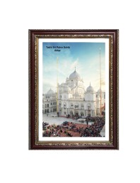 Gurudwara Takht Sri Patna Sahib, Bihar Photo Frame 18x22 Inch | Spiritual Wall decoration for Home & Office | | Gift for Sikh Punjabi