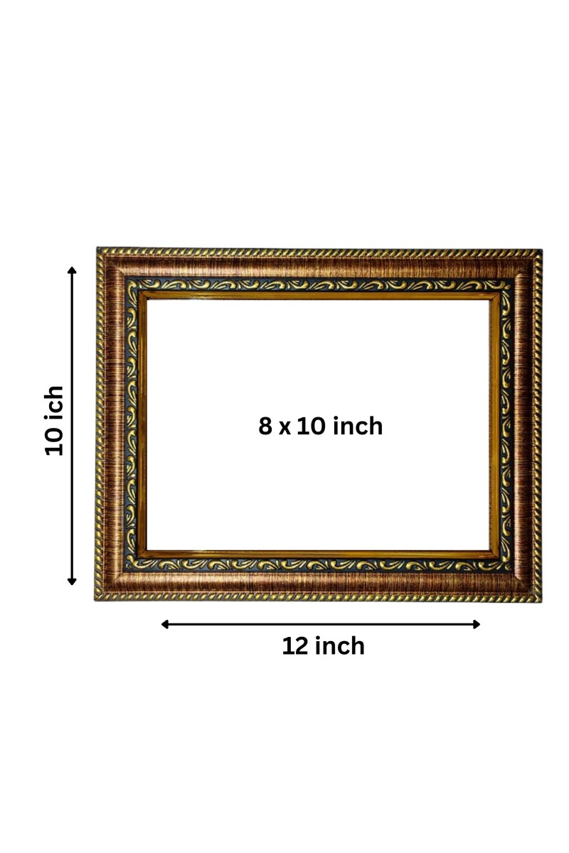 Hi Tech sales SujArta Adi Shankaracharya picture frame photo by wall art portrait image framed deity divine home decor guru (10 x 12)