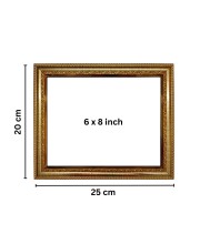 Hi Tech Sales Rabindra Nath Tagore With Gandhi ji(Bapu) Laminated Photo Frame for wall/table, Study & living room, gifts (8 x 10 inch)