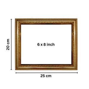 Hi Tech Sales Rabindra Nath Tagore With Gandhi ji(Bapu) Laminated Photo Frame for wall/table, Study & living room, gifts (8 x 10 inch)