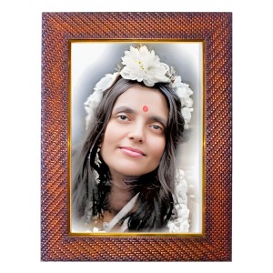Sadhguru (Jaggi Vasudev) Photo Frame 13X17 Inch Religious Wall & Table Decor Frame | Sadhguru (Jaggi Vasudev) Spiritual Photo Frame For Home, Temple & Office | Decorative Hindu God & Goddess Frame