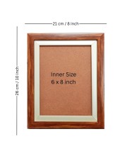 HiTechMart Polystyrene Photo Frame with Matte Finish 8x10 Inch Picture Frame for Wedding, Family, or Portrait Photos Wall Mount or Tabletop Display Home Decor Gift
