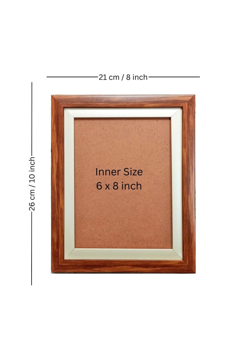 HiTechMart Polystyrene Photo Frame with Matte Finish 8x10 Inch Picture Frame for Wedding, Family, or Portrait Photos Wall Mount or Tabletop Display Home Decor Gift